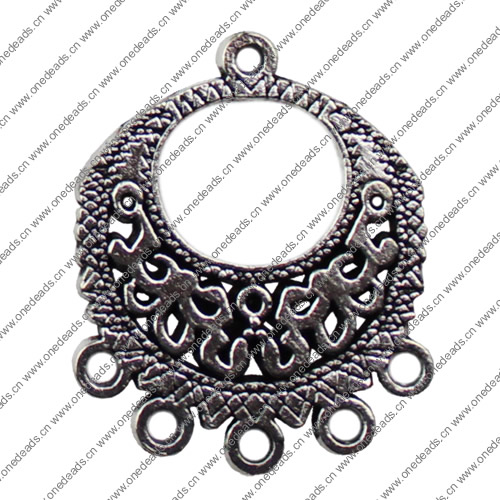 Connector. Fashion Zinc Alloy Jewelry Findings. 27x32mm. Sold by KG  