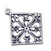 Pendant. Fashion Zinc Alloy jewelry findings. 22x31mm. Sold by KG

