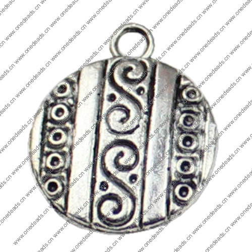 Pendant. Fashion Zinc Alloy jewelry findings. 12x21mm. Sold by KG