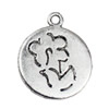 Pendant. Fashion Zinc Alloy jewelry findings. 16x18mm. Sold by KG
