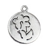 Pendant. Fashion Zinc Alloy jewelry findings. 16x18mm. Sold by KG