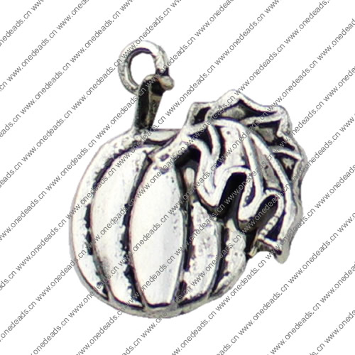 Pendant. Fashion Zinc Alloy jewelry findings. Vegetables 18x21mm. Sold by KG