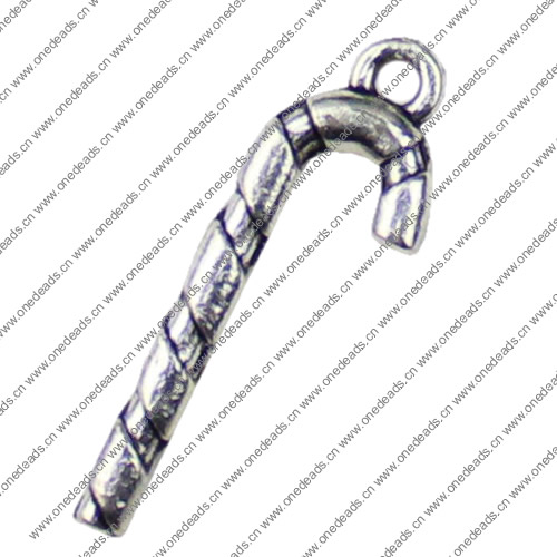 Pendant. Fashion Zinc Alloy jewelry findings.27.5x9mm. Sold by KG