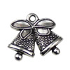 Pendant. Fashion Zinc Alloy jewelry findings. Bell 17x15mm. Sold by KG