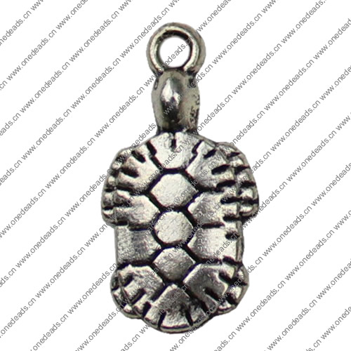 Pendant. Fashion Zinc Alloy jewelry findings. Animal 23x12mm. Sold by KG
