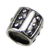 Europenan style Beads. Fashion jewelry findings. 11.5x12mm, Hole size:8mm. Sold by KG
