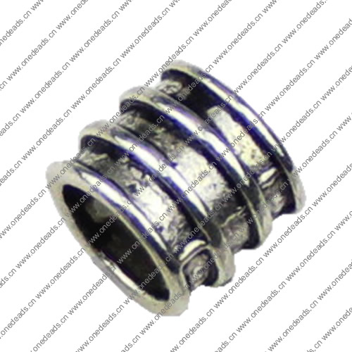 Europenan style Beads. Fashion jewelry findings. 11x9.5mm, Hole size:7.5mm. Sold by KG