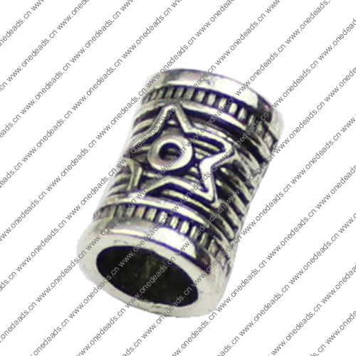 Europenan style Beads. Fashion jewelry findings. 12x9mm, Hole size:6mm. Sold by KG