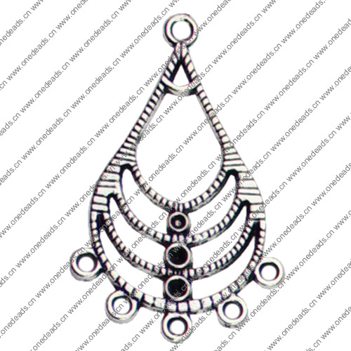 Connector. Fashion Zinc Alloy Jewelry Findings.37x20mm. Sold by KG  