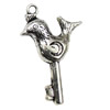 Pendant. Fashion Zinc Alloy jewelry findings. Animal 36x22mm. Sold by KG