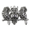 Pendant. Fashion Zinc Alloy jewelry findings. Animal 55x39mm. Sold by KG
