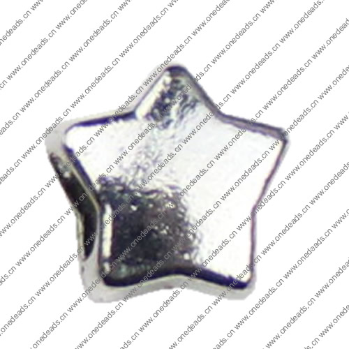 Europenan style Beads. Fashion jewelry findings. 11x11mm, Hole size:5mm. Sold by KG