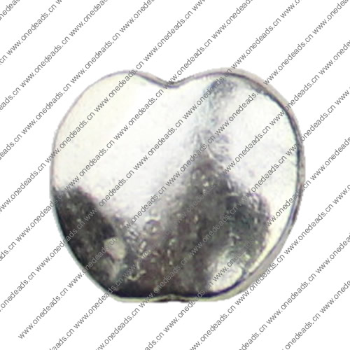 Beads. Fashion Zinc Alloy jewelry findings. 10x11mm. Hole size:2mm. Sold by KG