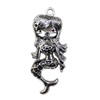 Pendant. Fashion Zinc Alloy jewelry findings. Animal 54x23mm. Sold by KG

