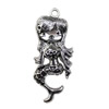 Pendant. Fashion Zinc Alloy jewelry findings. Animal 54x23mm. Sold by KG