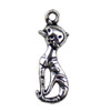 Pendant. Fashion Zinc Alloy jewelry findings. Animal 25x8mm. Sold by KG
