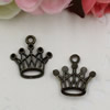 Pendant. Fashion Zinc Alloy jewelry findings. Crown 18x17mm. Sold by KG