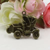 Pendant. Fashion Zinc Alloy jewelry findings. Motor vehicle 36x31mm. Sold by KG
