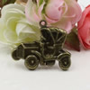 Pendant. Fashion Zinc Alloy jewelry findings. Motor vehicle 36x31mm. Sold by KG