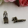 Pendant. Fashion Zinc Alloy jewelry findings. Tablet chair 20x6mm. Sold by KG
