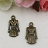 Pendant. Fashion Zinc Alloy jewelry findings. Clothing 23x12mm. Sold by KG
