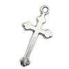 Pendant. Fashion Zinc Alloy jewelry findings. Cross 29x14mm. Sold by KG
