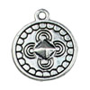 Pendant. Fashion Zinc Alloy jewelry findings. 9x15mm. Sold by KG
