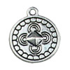 Pendant. Fashion Zinc Alloy jewelry findings. 9x15mm. Sold by KG