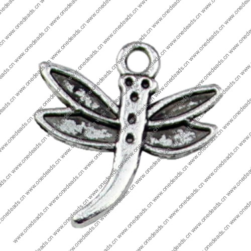 Pendant. Fashion Zinc Alloy jewelry findings. Animal 19x17mm. Sold by KG
