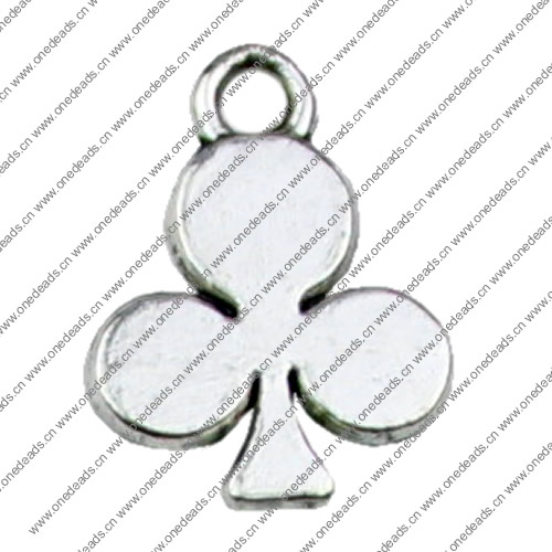 Pendant. Fashion Zinc Alloy jewelry findings. 18x13mm. Sold by KG