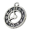 Pendant. Fashion Zinc Alloy jewelry findings. Clocks and watches 22x18mm. Sold by KG