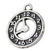 Pendant. Fashion Zinc Alloy jewelry findings. Clocks and watches 22x18mm. Sold by KG
