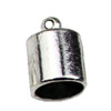 Zinc Alloy Cord End Caps, lead-free, 17x13mm, hole:10mm, Sold by KG
