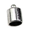 Zinc Alloy Cord End Caps, lead-free, 17x13mm, hole:10mm, Sold by KG