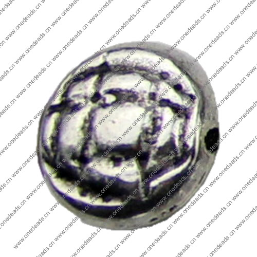 Beads. Fashion Zinc Alloy jewelry findings. 11x11mm. Hole size:2mm. Sold by KG