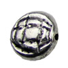 Beads. Fashion Zinc Alloy jewelry findings. 11x11mm. Hole size:2mm. Sold by KG