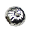 Europenan style Beads. Fashion jewelry findings.10x11.5mm, Hole size:5mm. Sold by KG
