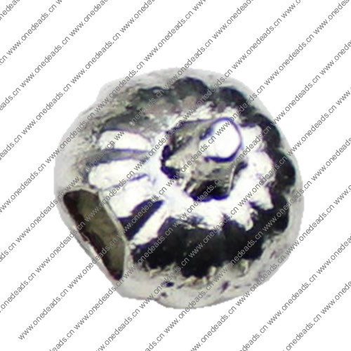 Europenan style Beads. Fashion jewelry findings.10x11.5mm, Hole size:5mm. Sold by KG