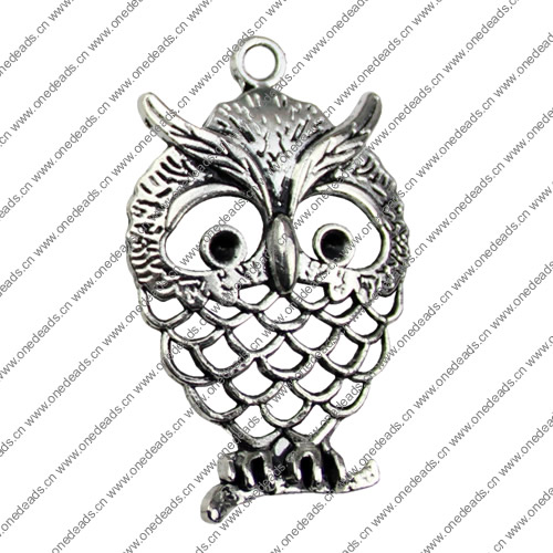Pendant. Fashion Zinc Alloy jewelry findings. Animal 55x35mm. Sold by KG