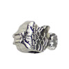 Europenan style Beads. Fashion jewelry findings.15x11mm, Hole size:5mmmm. Sold by KG
