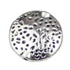 Beads. Fashion Zinc Alloy jewelry findings. 19x19mm. Hole size:2mm. Sold by KG

