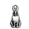 Pendant. Fashion Zinc Alloy jewelry findings. Animal 25x12mm. Sold by KG
