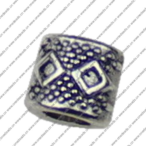 Europenan style Beads. Fashion jewelry findings.6x7mm, Hole size:4mm. Sold by KG
