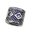 Europenan style Beads. Fashion jewelry findings.6x7mm, Hole size:4mm. Sold by KG
