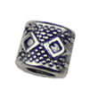 Europenan style Beads. Fashion jewelry findings.6x7mm, Hole size:4mm. Sold by KG