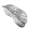 Pendant. Fashion Zinc Alloy jewelry findings. Leaf 64x32mm. Sold by KG
