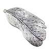 Pendant. Fashion Zinc Alloy jewelry findings. Leaf 64x32mm. Sold by KG