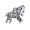 Pendant. Fashion Zinc Alloy jewelry findings. Animal 23x18mm. Sold by KG