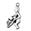 Pendant. Fashion Zinc Alloy jewelry findings. People 21x18mm. Sold by KG