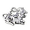Pendant. Fashion Zinc Alloy jewelry findings. Animal 29x27mm. Sold by KG
